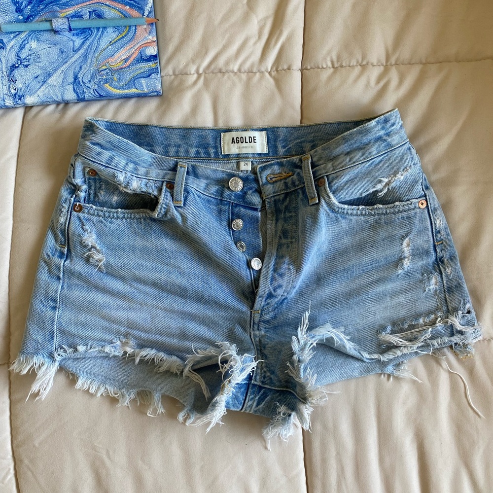Agolde Parker Shorts size 24